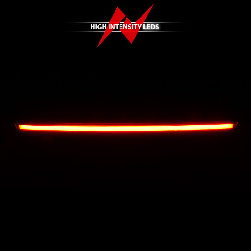 ANZO 2007-2014 Chevrolet Suburban 1500 LED 3rd Brake Light Black Housing Red Lens w/ Spoiler 1pc Lights Corner ANZO