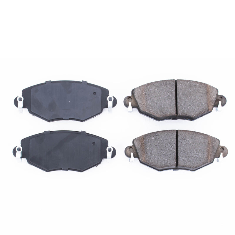 Power Stop 02-08 Jaguar X-Type Front Z16 Evolution Ceramic Brake Pads Brake Pads - OE PowerStop