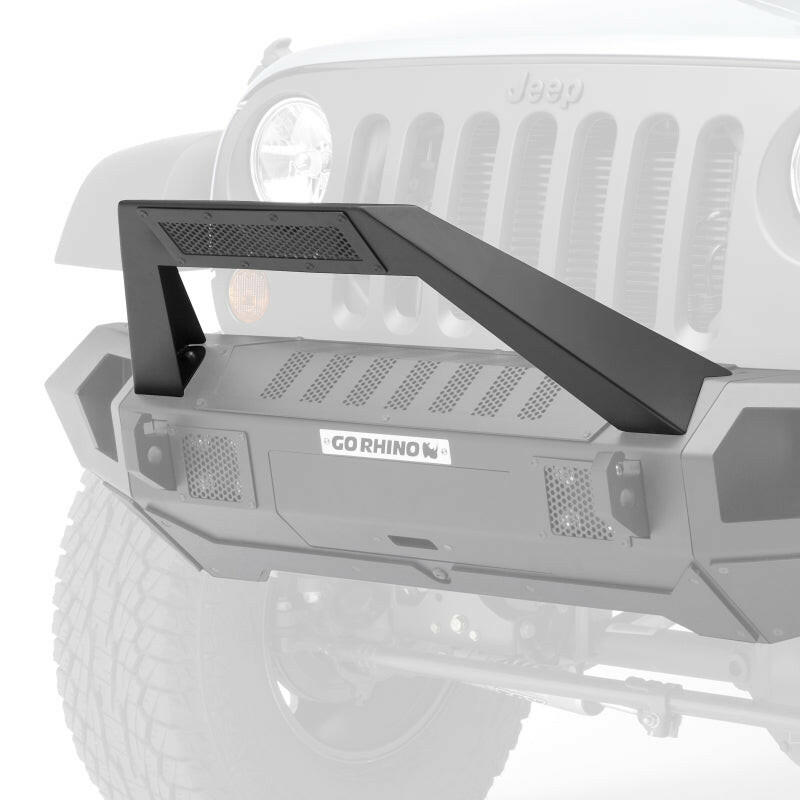 Go Rhino 07-20 Jeep Wrangler JL/JLU/JK/JKU/Gladiator JT Trailline 30 Light Mount Bar Bumpers - Steel Go Rhino