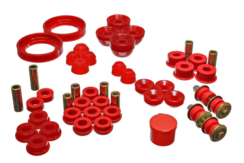 Energy Suspension 94-97 Honda Accord/Odyssey Red Hyper-Flex Master Bushing Set Bushing Kits Energy Suspension