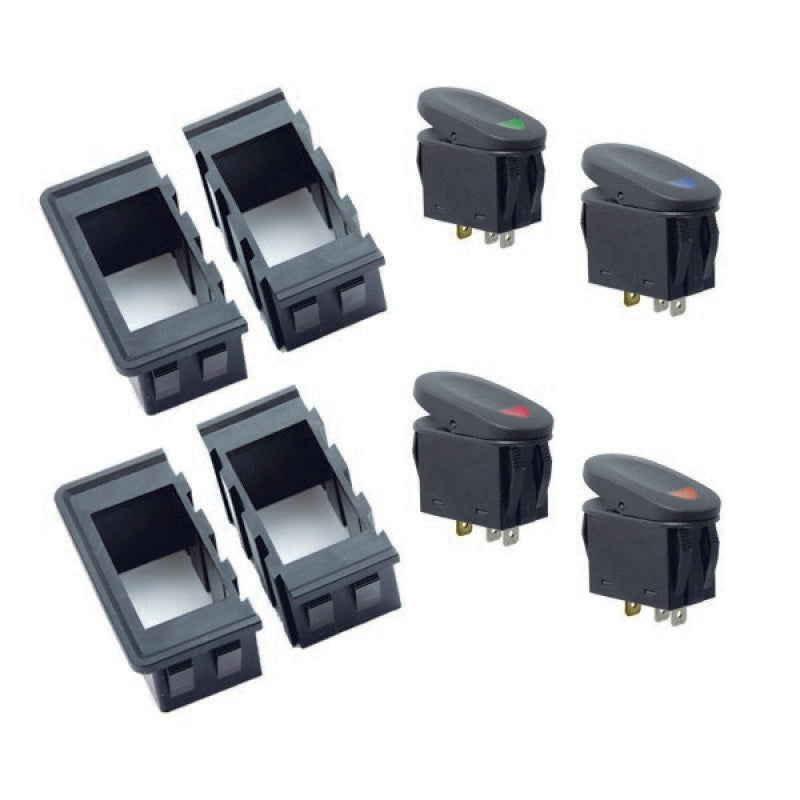 Rugged Ridge Rocker Switch Housing Kit Dash & Interior Trim Rugged Ridge