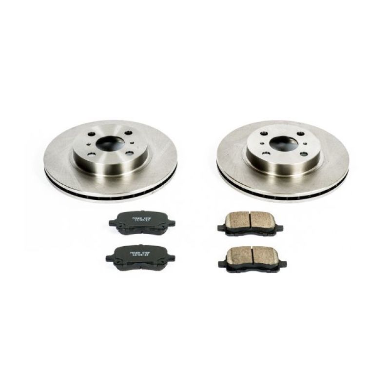 Power Stop 98-02 Chevrolet Prizm Front Autospecialty Brake Kit Brake Kits - OE PowerStop