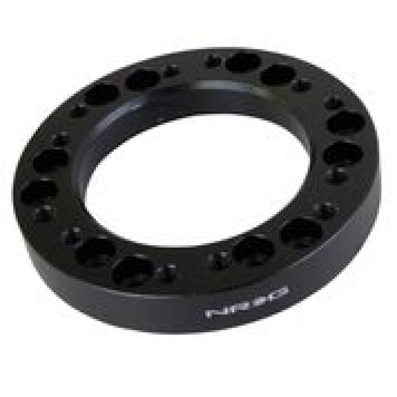 NRG Hub Spacer 1/2in. - Black Steering Wheel Hubs NRG