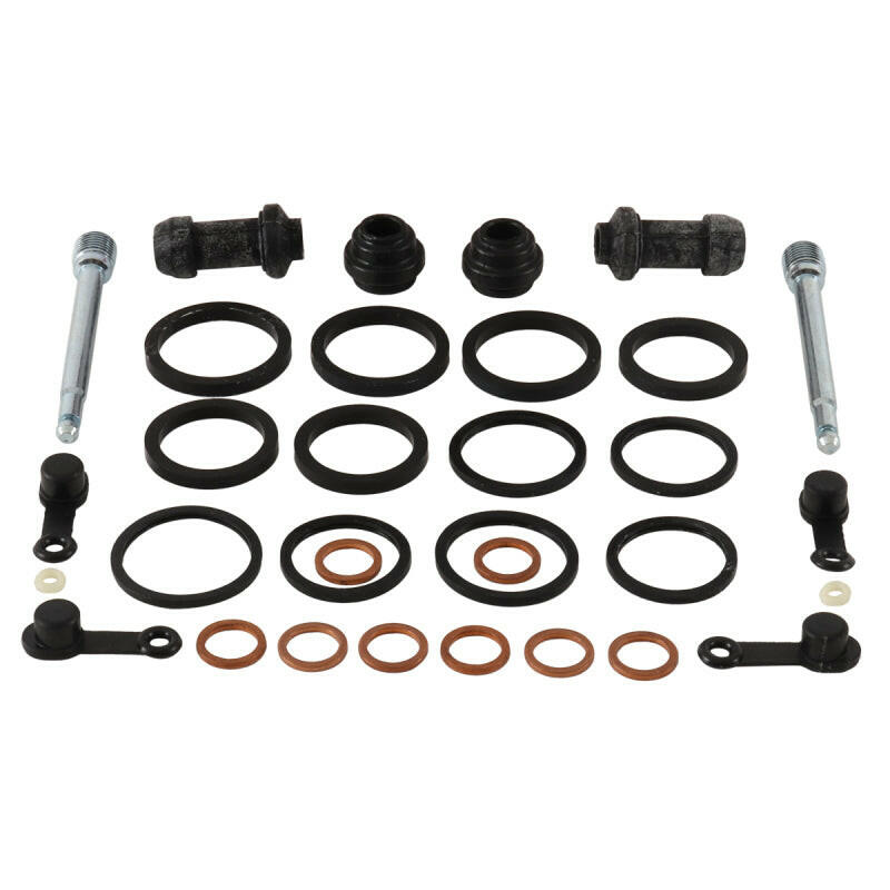 All Balls Racing 97-07 Honda CBR1100XX Caliper Rebuild Kit Front Brake Caliper Rebuild Kits All Balls Racing