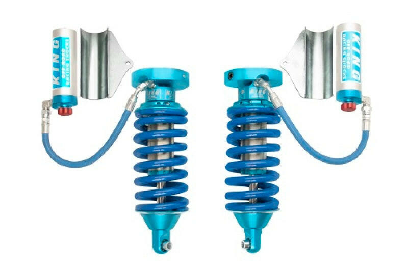 King Shocks 04-15 Nissan Titan Front 2.5 Dia Remote Reservoir Coilover w/Adjuster (Pair) Coilovers King Shocks