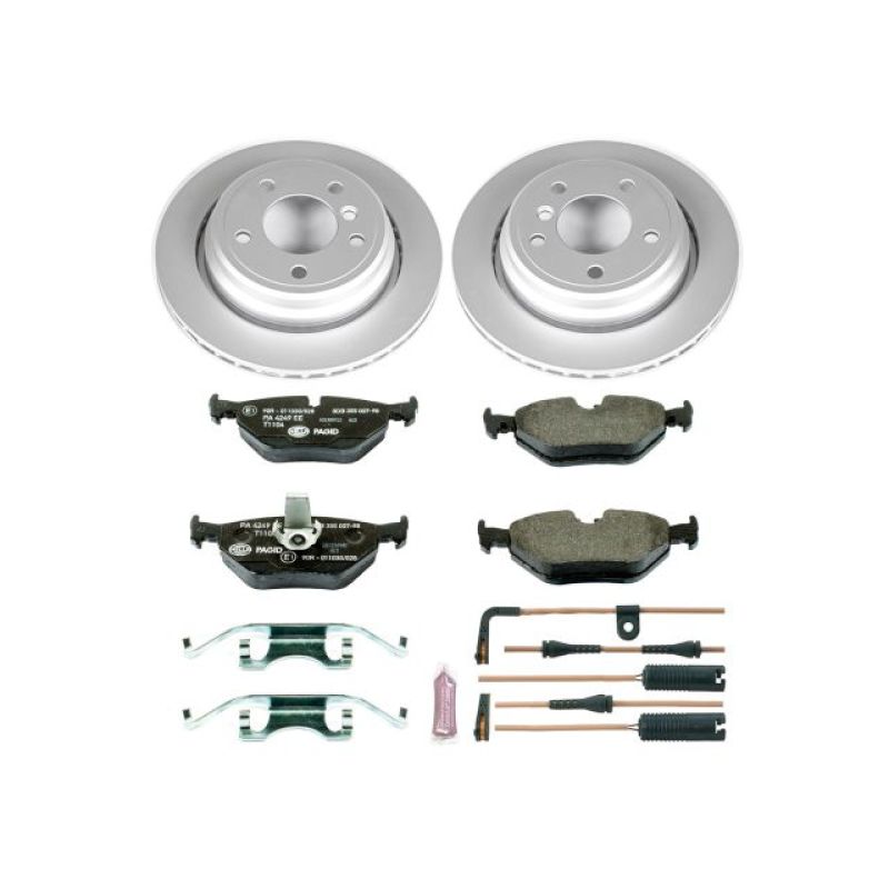 Power Stop 01-03 BMW 525i Rear Euro-Stop Brake Kit Brake Kits - OE PowerStop