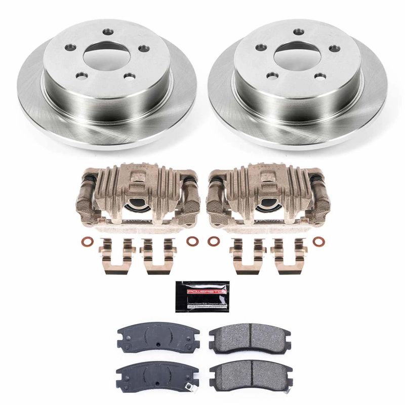 Power Stop 99-04 Oldsmobile Alero Rear Autospecialty Brake Kit w/Calipers Brake Kits - OE PowerStop
