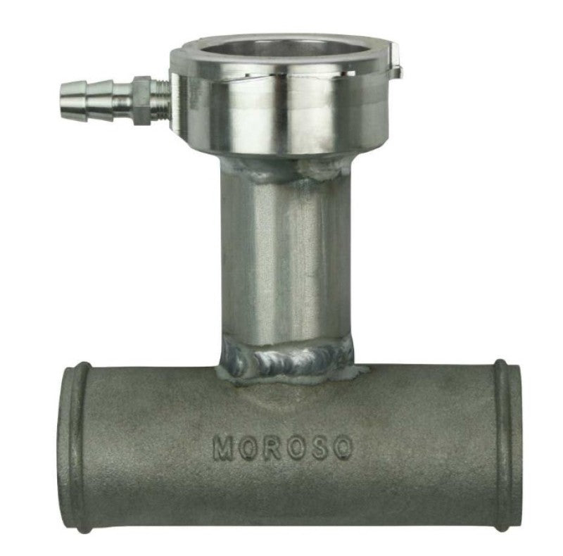 Moroso Inline Extended Filler Neck 1.5in In/Out Coolant Fill Necks Moroso