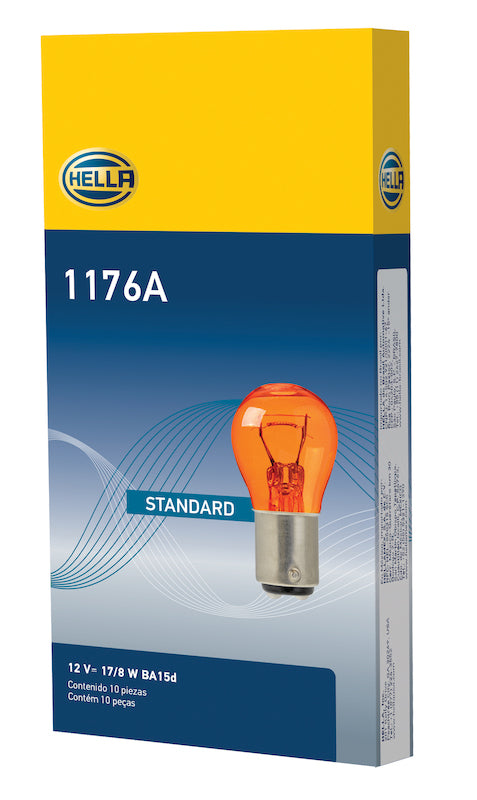 Hella BULB 1176A 12V 16/8W BA15d S8 - Min Qty 10 (211656701) Bulbs Hella