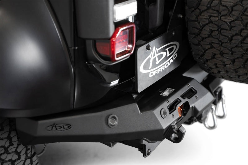 Addictive Desert Designs 2022+ Ford Bronco Raptor Phantom Rear Bumper Bumpers - Steel Addictive Desert Designs