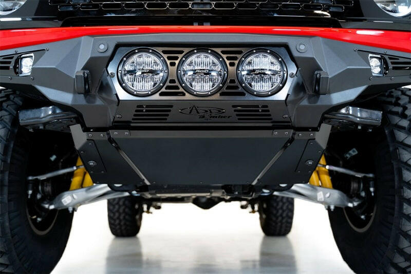 Addictive Desert Designs 21-22 Ford Bronco Bomber Skid Plate (Use w/ Bomber Front Bumper) Skid Plates Addictive Desert Designs