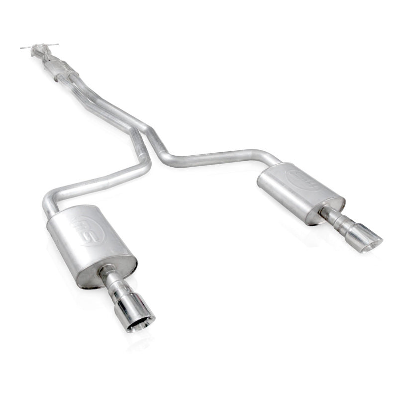 Stainless Works 2010-18 Ford Taurus SHO V6 2-1/2in Catback Chambered Mufflers X-Pipe Catback Stainless Works