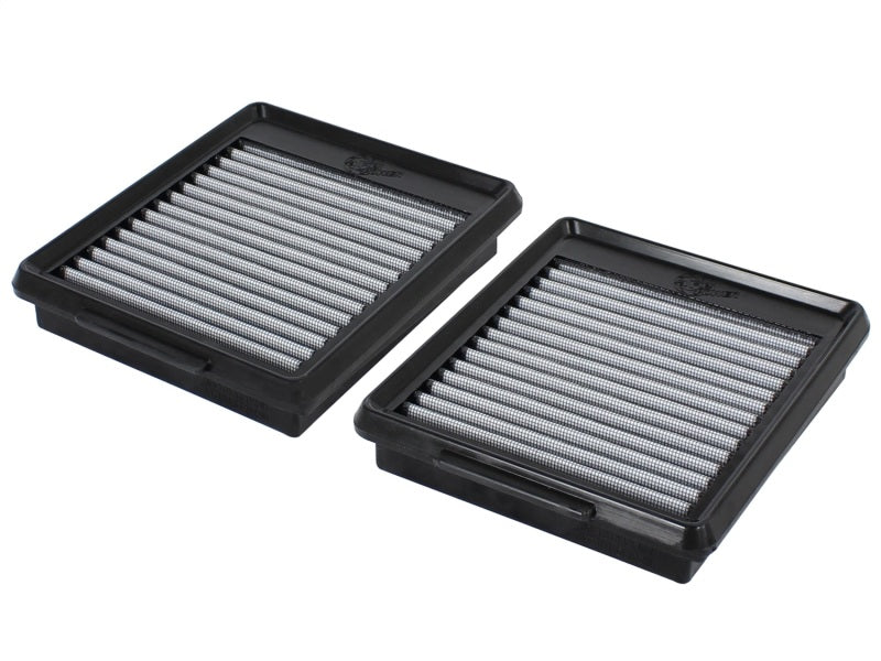 aFe MagnumFLOW Air Filters OEM Replacement Pro DRY S 09-15 Nissan GT-R V6 3.8L (tt) Air Filters - Drop In aFe
