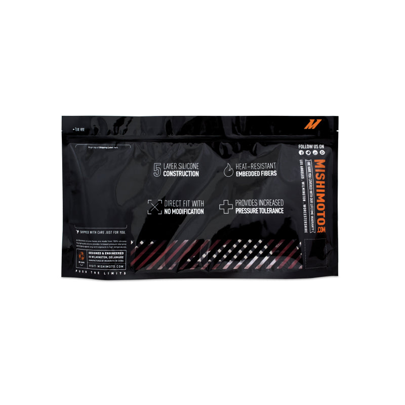 Mishimoto 2022+ Honda Civic 1.5T Silicone Coolant Hose Kit - Black Hoses Mishimoto