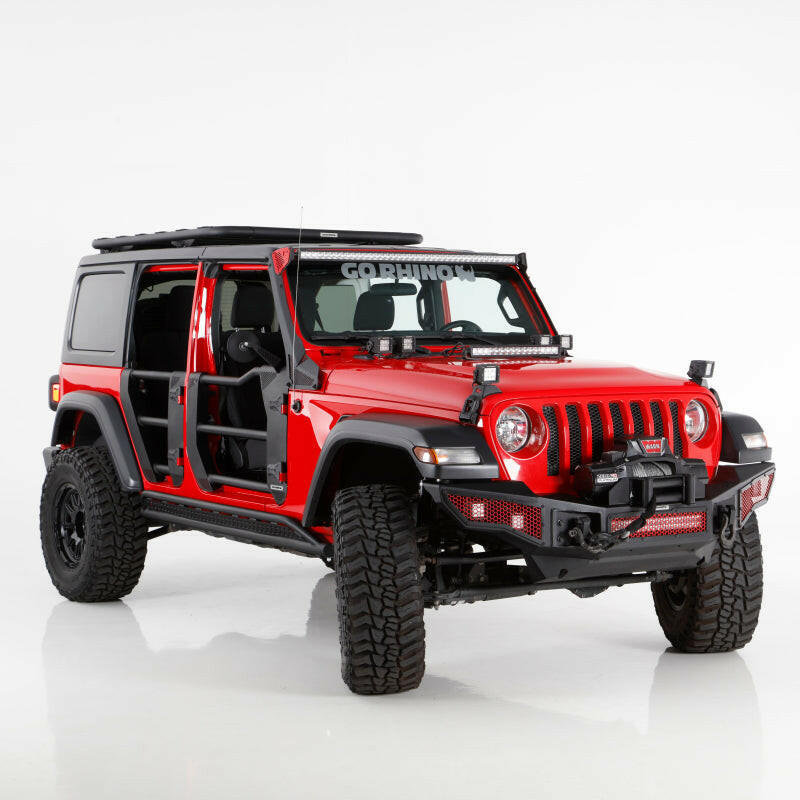 Go Rhino Jeep 18-21 Wrangler JLU/20-21 Gladiator JT Trailline Replacement Rear Tube Door Doors Go Rhino