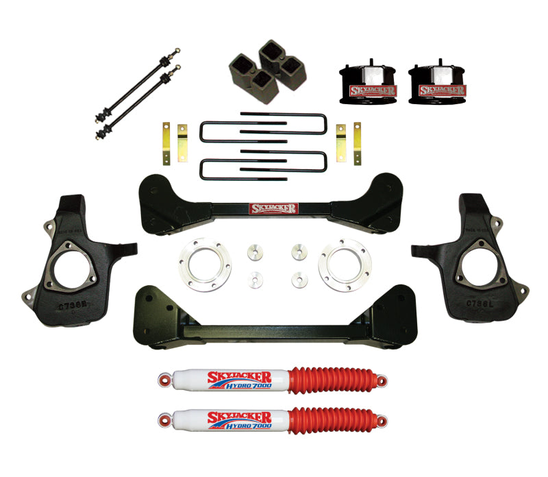 Skyjacker 4"KT,07-13 GM1500 SPCR,4HYD Lift Kits Skyjacker