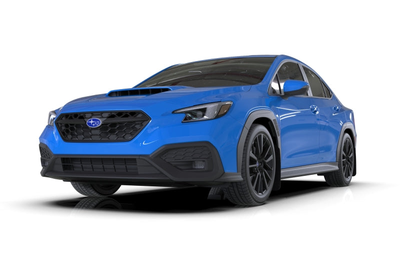 Rally Armor 22-25 Subaru WRX Black UR Mud Flap Altered Font Red Logo Mud Flaps Rally Armor