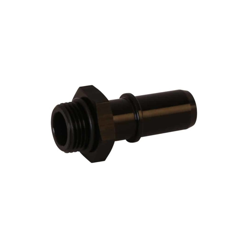 Aeromotive Adapter - 5/8 Male Quick Connect - Short - AN-08 ORB Fittings Aeromotive
