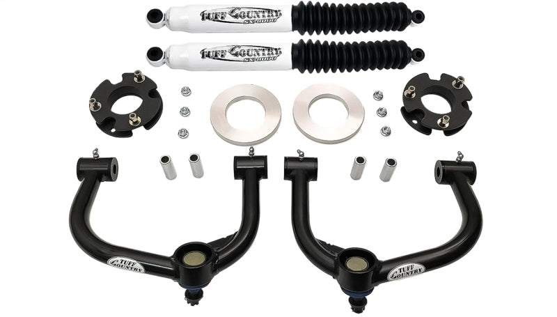 Tuff Country 21-22 Ford F-150 4x4 3in Front Lift Kit w/Ball Joint Upper Control Arms and Shocks Lift Kits Tuff Country