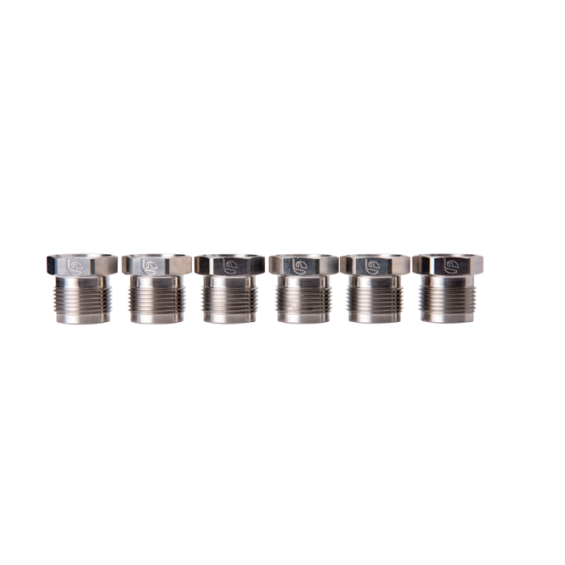 Fleece Performance 03-22 Dodge 2500/3500 5.9L/6.7L Stainless Steel Fuel Supply Tube Nuts Hardware Kits - Other Fleece Performance
