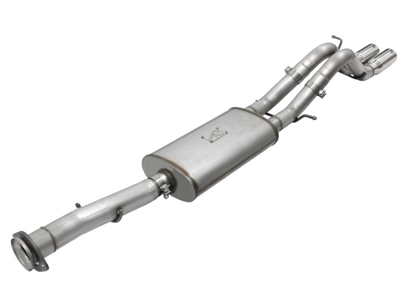 aFe Power MACHForce XP Exhaust System Cat-Back 409 Stainless Steel 07-08 Hummer H2 V8 6.0L/6.2L Catback aFe