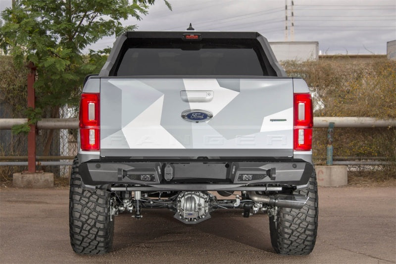 Addictive Desert Designs 2019 Ford Ranger Stealth Fighter Rear Bumper w/ Backup Sensor Holes Bumpers - Steel Addictive Desert Designs