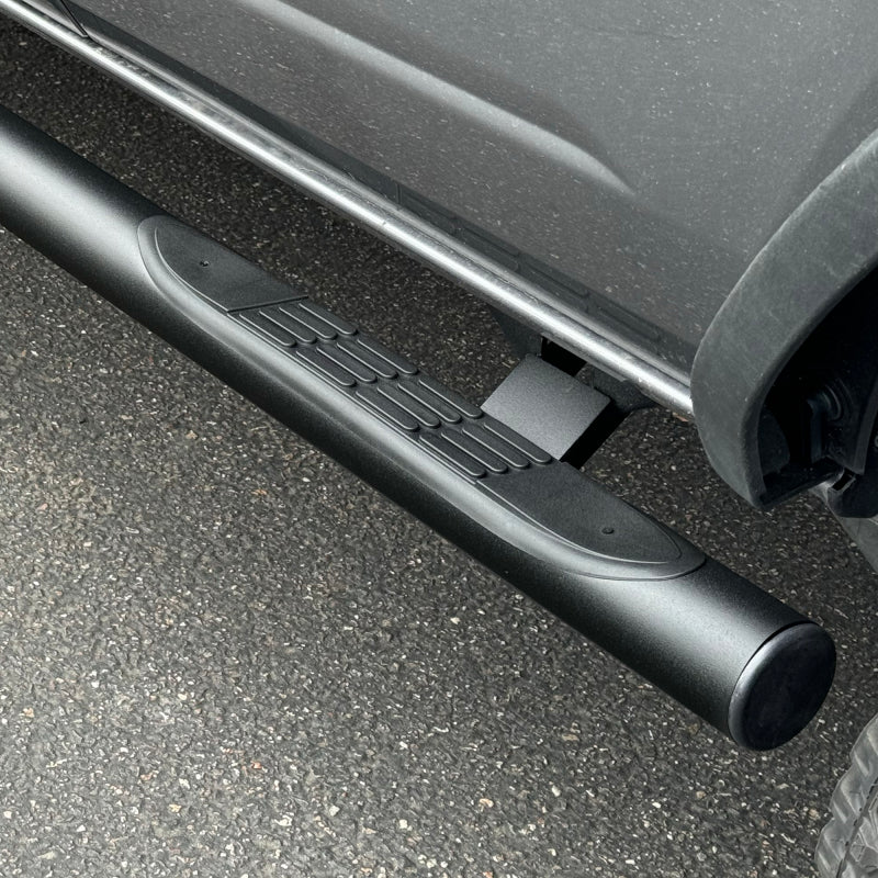 Go Rhino 21-26 Ford Bronco (4dr) 4000 Series Side Steps - Cab Length - Tex. Blk Side Steps Go Rhino