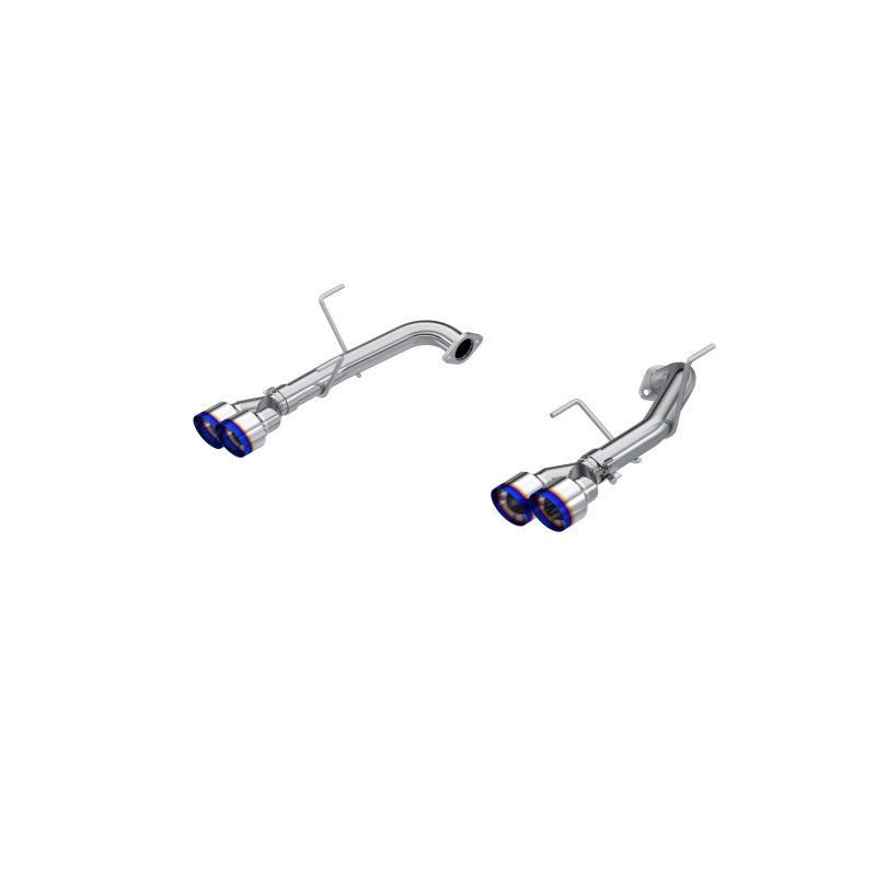MBRP 2022 Subaru WRX 2.5in Dual Split Rear Exit w/ Quad BE Tips - T304 Axle Back MBRP