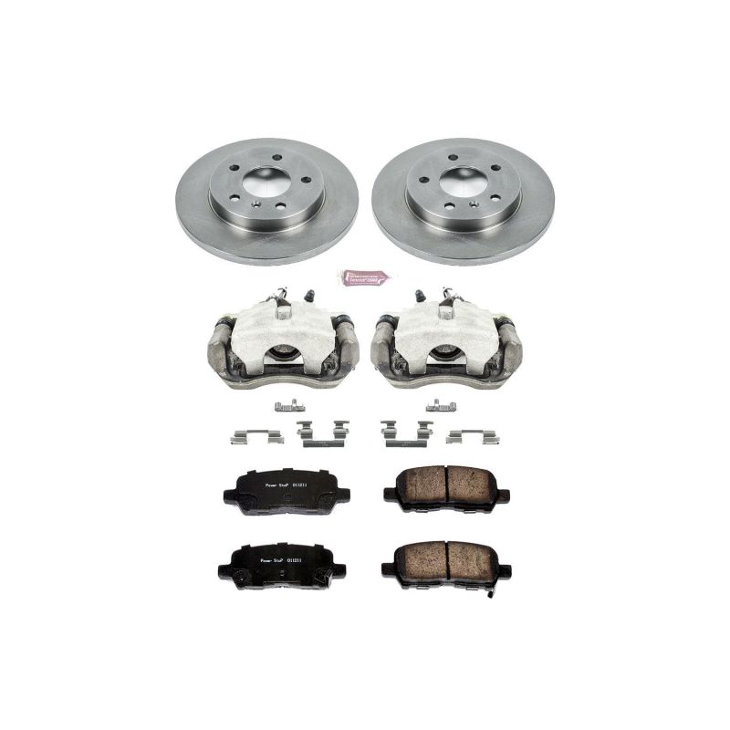 Power Stop 05-09 Buick Allure Rear Autospecialty Brake Kit w/Calipers Brake Kits - OE PowerStop