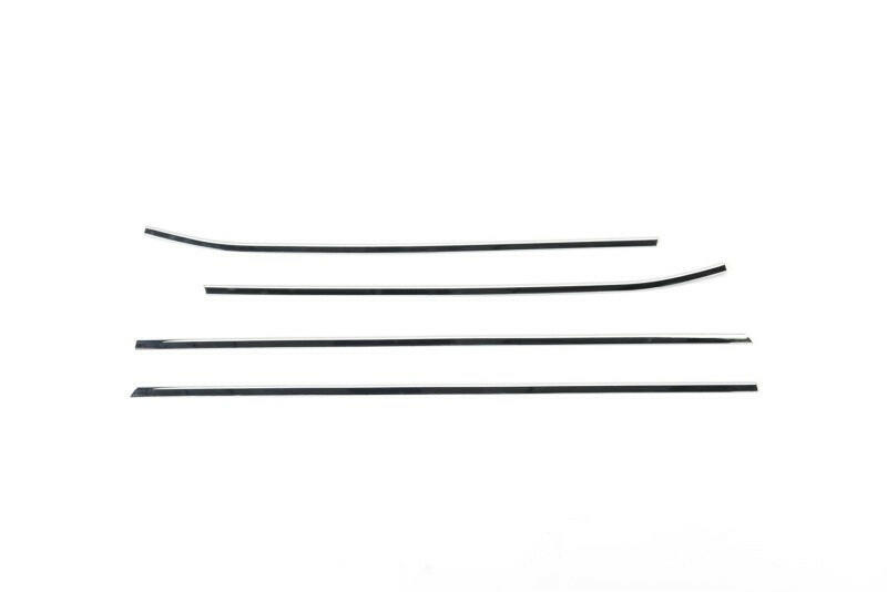 Putco 10-13 Kia Forte Window Trim Accents Wind Deflectors Putco