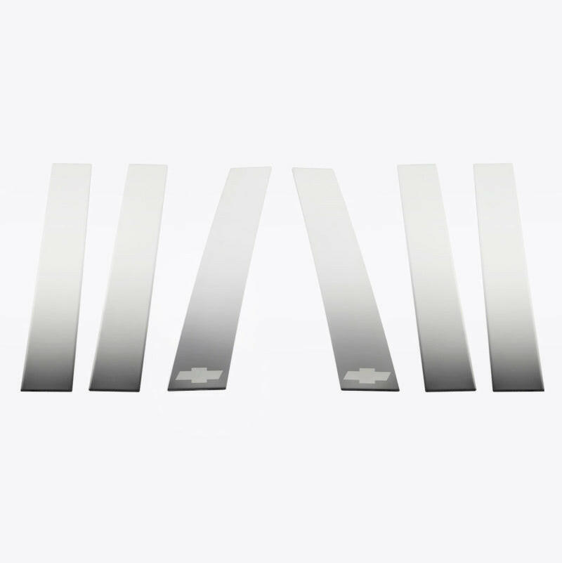 Putco 15-20 Chevy Tahoe - 6pcs - SS Pillar Posts Exterior Trim Putco