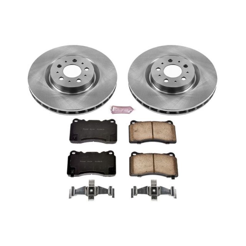 Power Stop 04-07 Volvo S60 Front Autospecialty Brake Kit Brake Kits - OE PowerStop