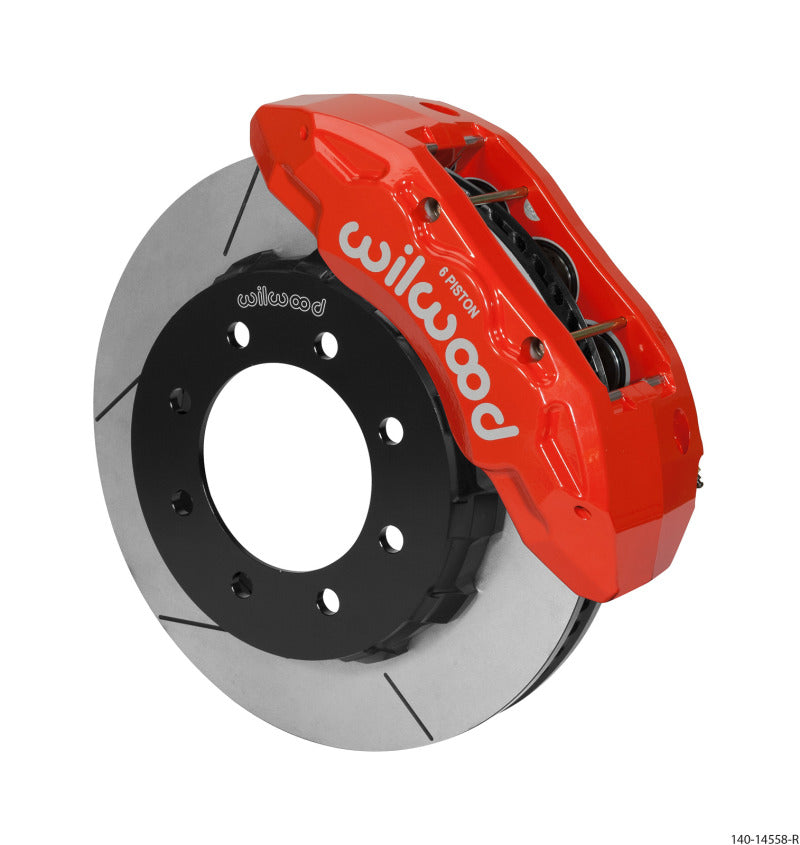 Wilwood TX6R Front Kit 15.00in Red 13-17 Ford F-250/F-350 - 4WD Big Brake Kits Wilwood