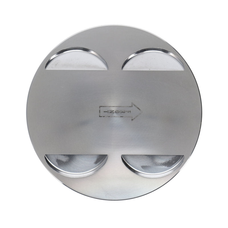 Manley Nissan GTR VR38DETT 99mm Bore 88.4mm Stroke -2cc Dish Turbo Tuff Piston Set w/ Rings Piston Sets - Forged - 6cyl Manley Performance