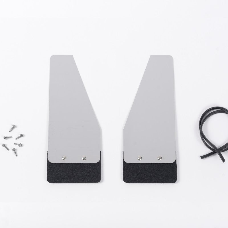 Putco Universal - Stainless Steel Mud Flap (7-1/4in x 19in) Mud Flaps Putco