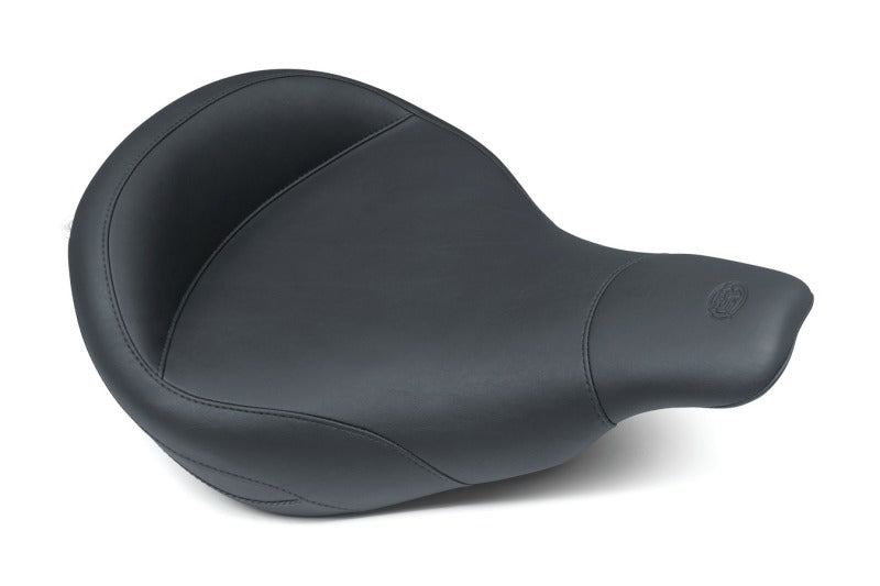Mustang 97-07 Harley Electra Glide Std, Road Glide Super Touring Solo Seat - Black Solo Motorcycle Seats Mustang Motorcycle