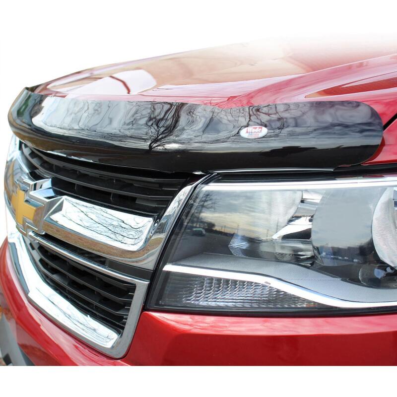 Westin 2015-2018 Chevrolet Colorado Wade Platinum Bug Shield - Smoke Stone/Bug Deflectors Westin