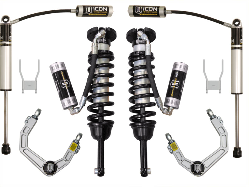 ICON 05-11 Toyota Hilux 0-3in Stage 4 Suspension System w/Billet Uca Coilovers ICON