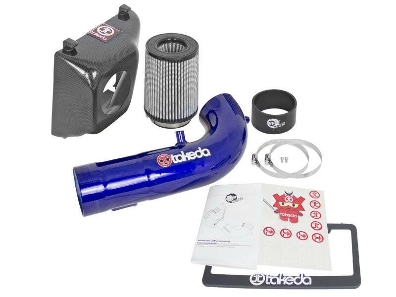 aFe Takeda Stage-2 Pro Dry S Cold Air Intake System 15-17 Lexus RC F 5.0L V8 Cold Air Intakes aFe