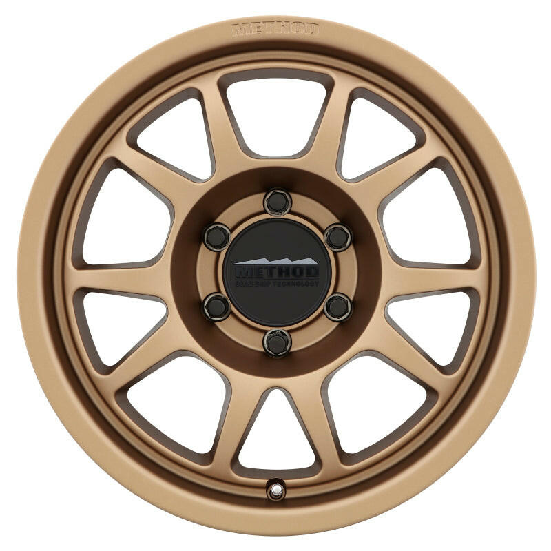 Method MR702 17x8.5 0mm Offset 6x5.5 106.25mm CB Method Bronze Wheel Wheels - Cast Method Wheels