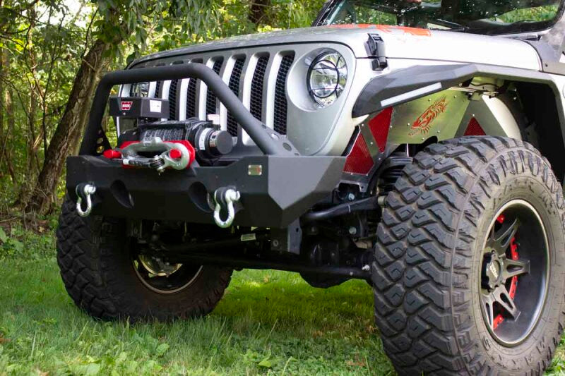 Fishbone Offroad 2018+ Jeep Wrangler JL Mako Front Bumper Bumpers - Steel Fishbone Offroad