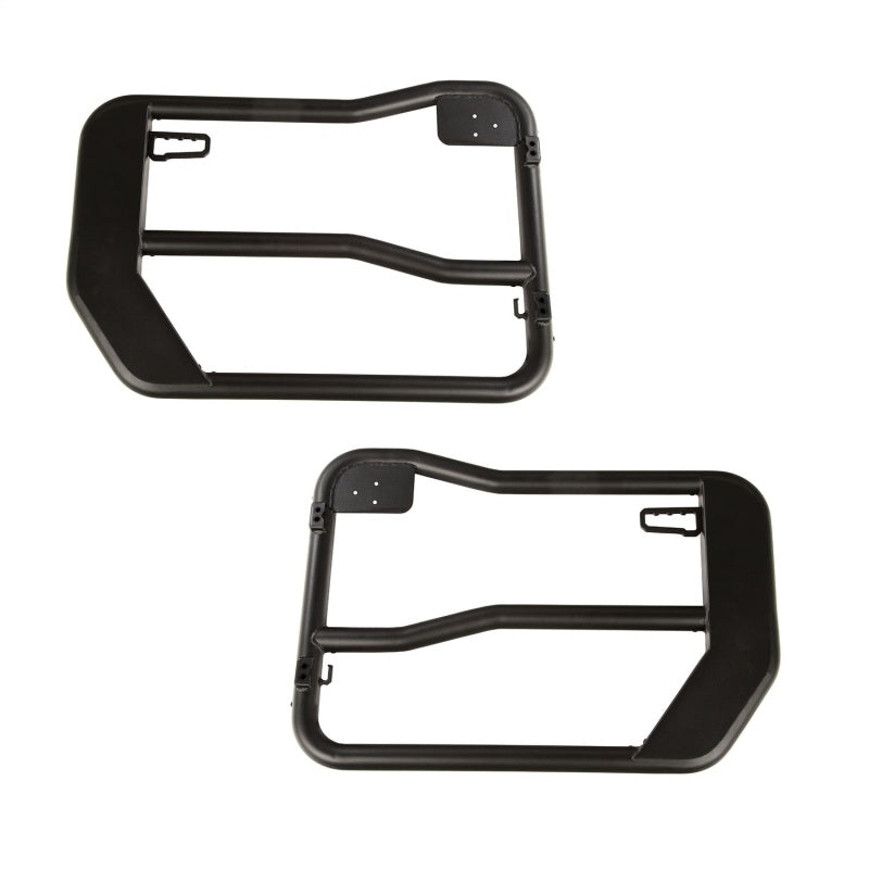 Rugged Ridge Fortis Front Tube Doors 18-20 Jeep JL / 2020 JT Doors Rugged Ridge