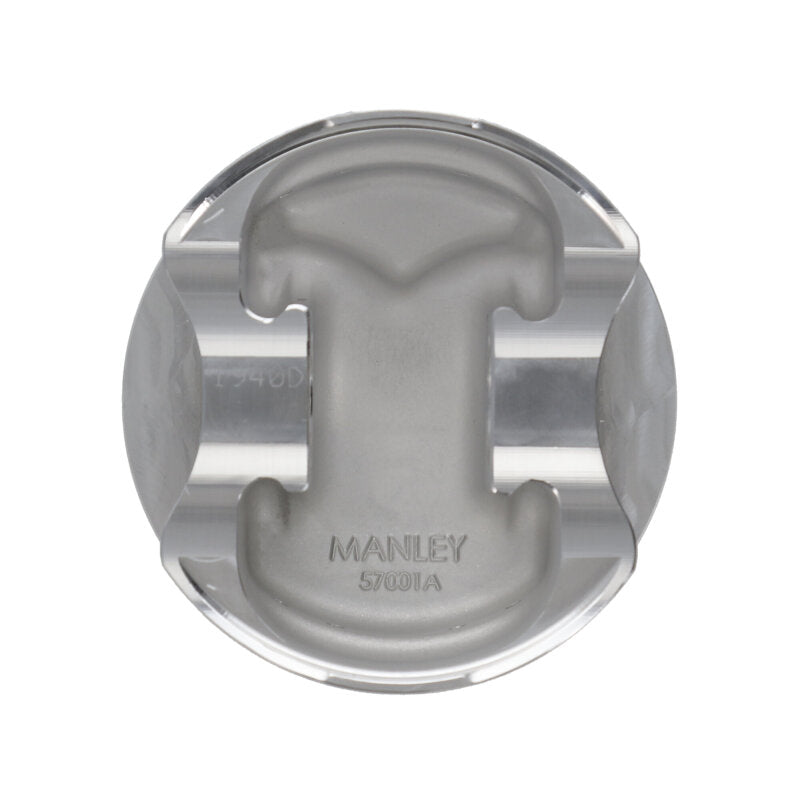 Manley Chevrolet Small Block Piston Set - 4.030in Bore 1.250in CH, -4.00 CC Piston Sets - Forged - 8cyl Manley Performance