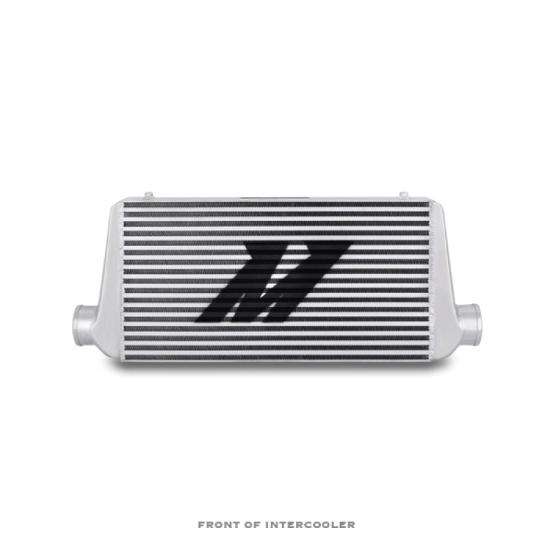 Mishimoto Universal Silver R Line Intercooler Overall Size: 31x12x4 Core Size: 24x12x4 Inlet /Outlet Intercoolers Mishimoto