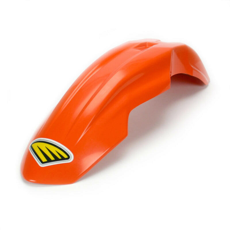 Cycra Factory Supermoto Front Fender - Orange Plastics Cycra