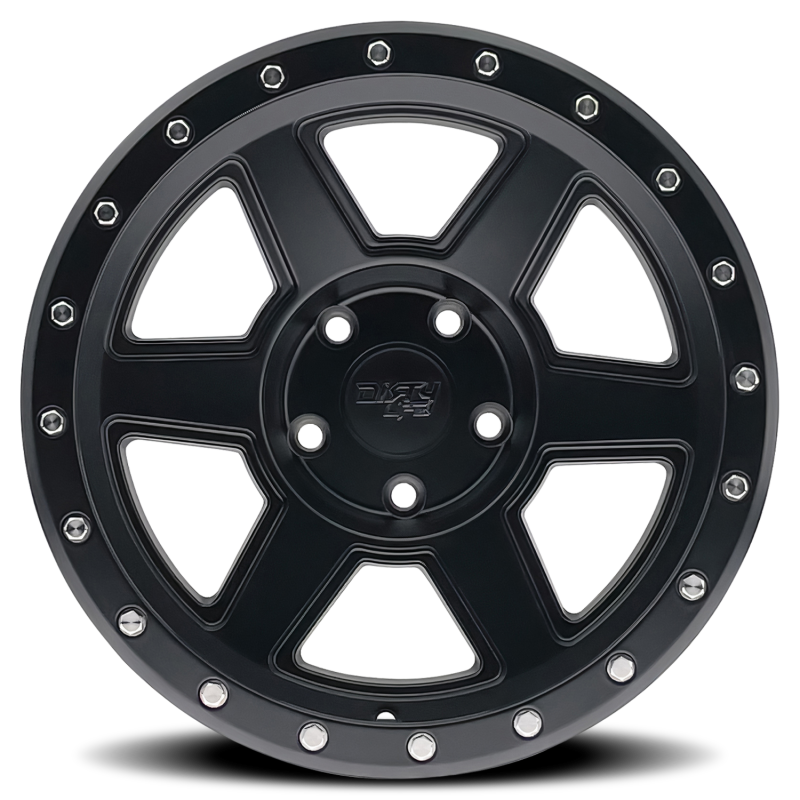 Dirty Life 9315 Compound 17x9 / 6x139.7 BP / -38mm Offset / 106mm Hub Matte Black Wheel Wheels - Cast Dirty Life