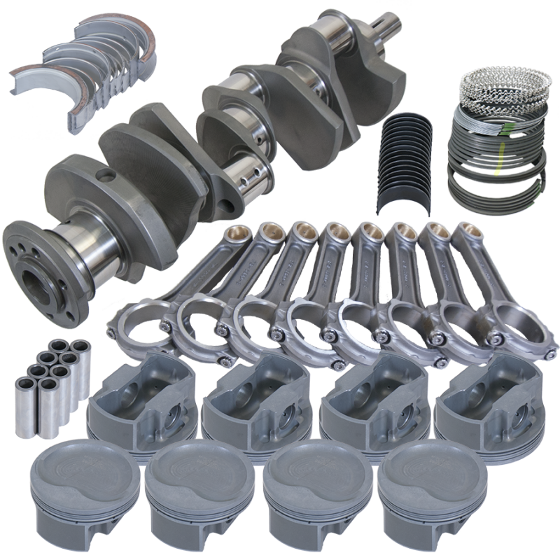 Eagle Pontiac 455 4.250in Crank 6.800in I-Beam Rods -22cc 4.155in Pistons Rotating Assembly Rotating Assemblies Eagle