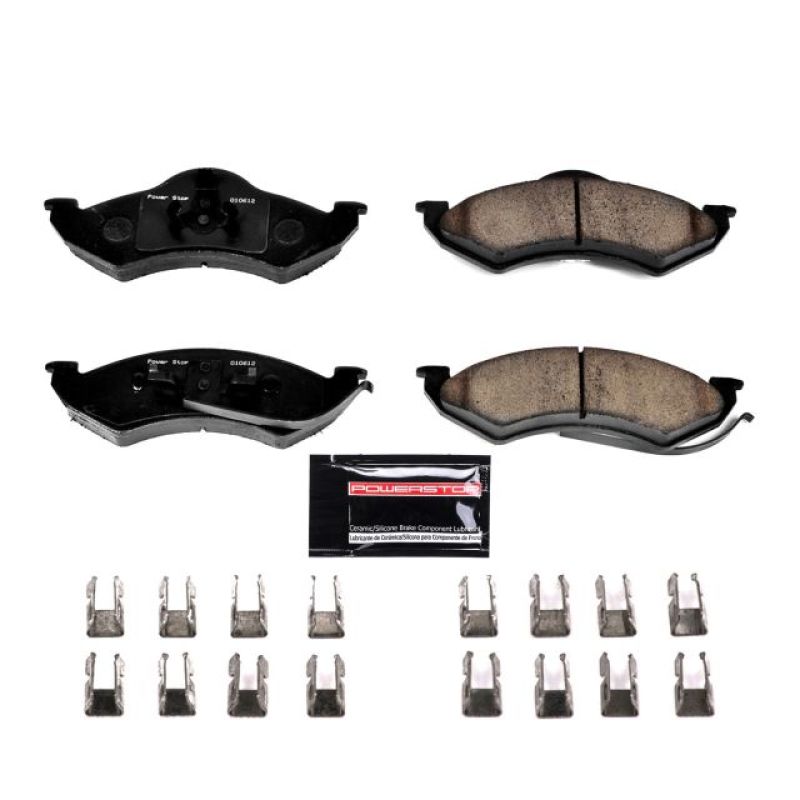 Power Stop 1999 Dodge Dakota Front Z23 Evolution Sport Brake Pads w/Hardware Brake Pads - Performance PowerStop