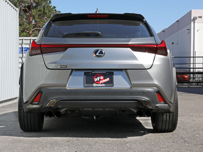aFe 19-21 Lexus UX200 Takeda 2in - 2.5in. 304 SS Cat-Back Exhaust System w/ Black Tip Catback aFe