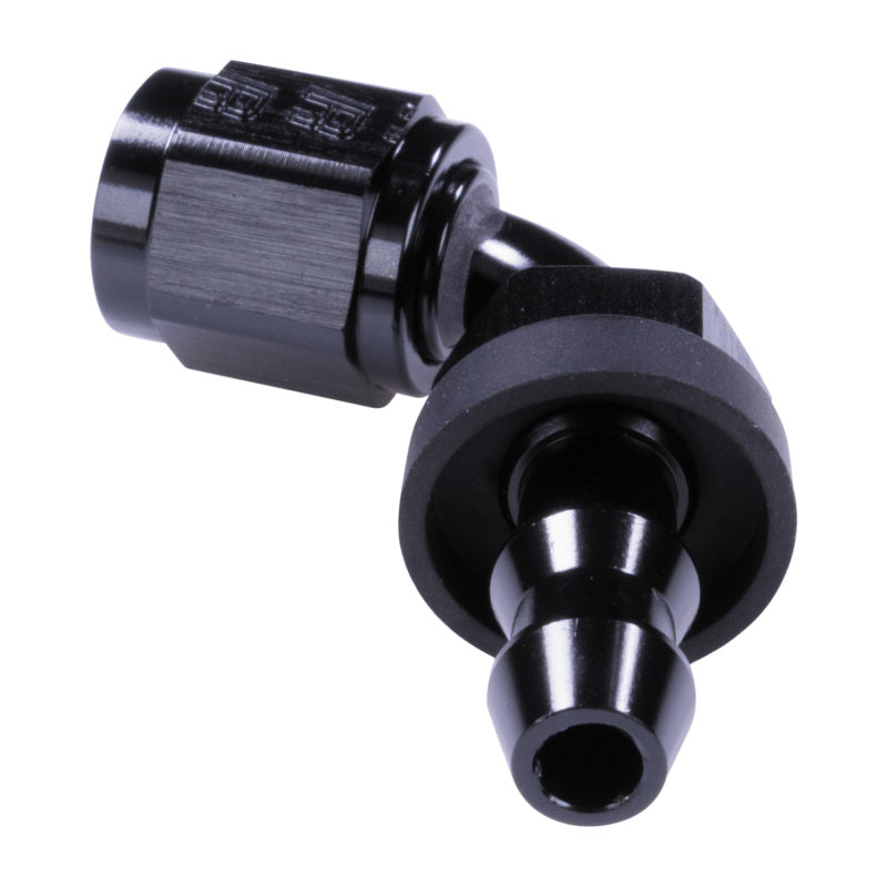 Russell 4AN Twist-Lok 60 Degree Hose End - Black Hoses Russell